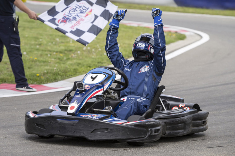 Am Wochenende vom 24. und 25. April darf der  Red Bull Kart Fight Champion 2015 jubeln