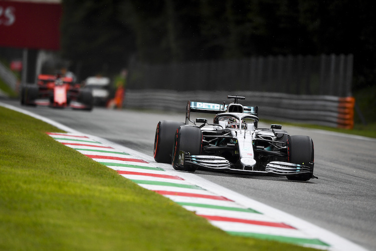 Lewis Hamilton in Monza