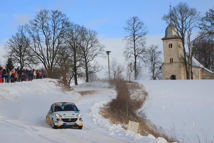 Emil Bergkvist in Lettland