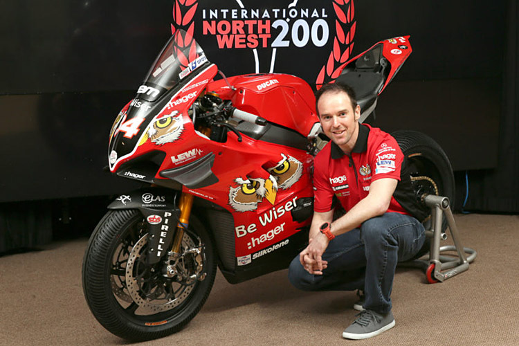 Alastair Seeley mit der Be Wiser Ducati