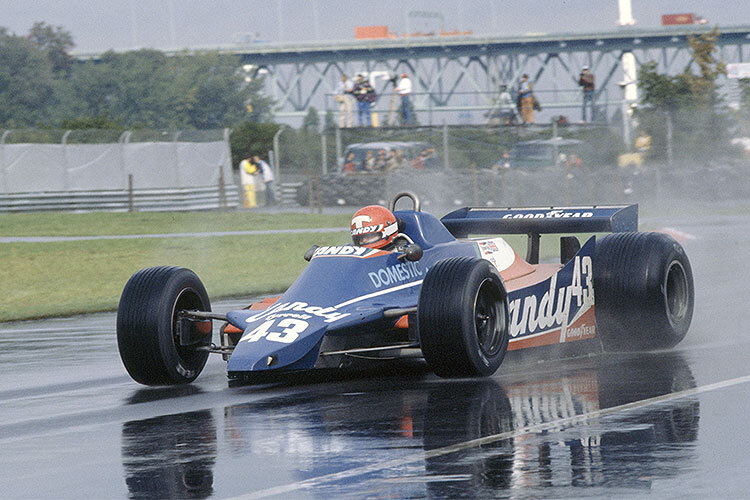 Mike Thackwell (Tyrrell) in Kanada 1980