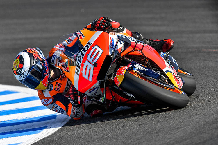 Jorge Lorenzo in Jerez am Freitag