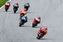 Vor dem Abbruch lag Francesco Bagnaia noch in Führung