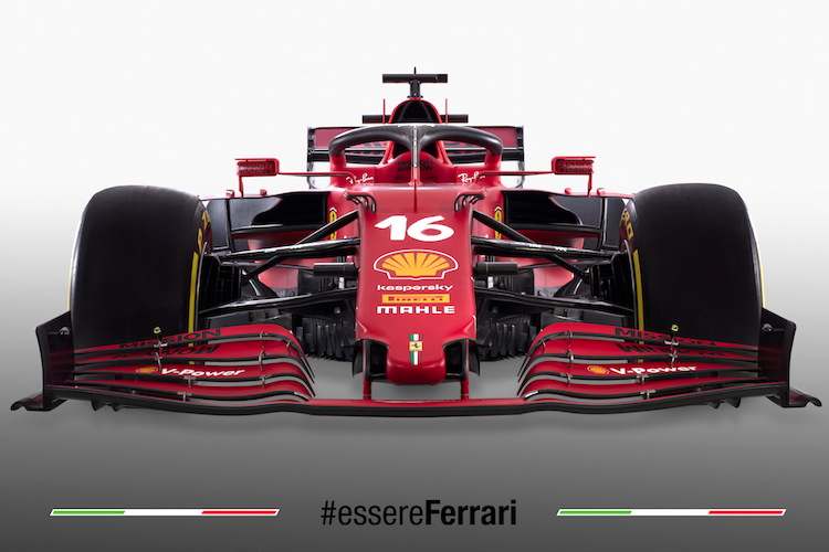 Der neue Ferrari von vorn