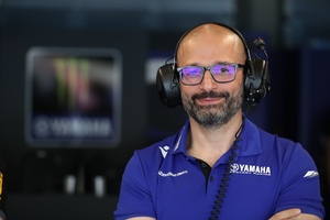 Verantwortlich für die Techniker der MotoGP-Yamaha: Massimo Bartolini)