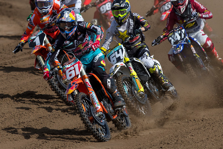 Jorge Prado gewann den ersten MX2-Lauf in Lommel