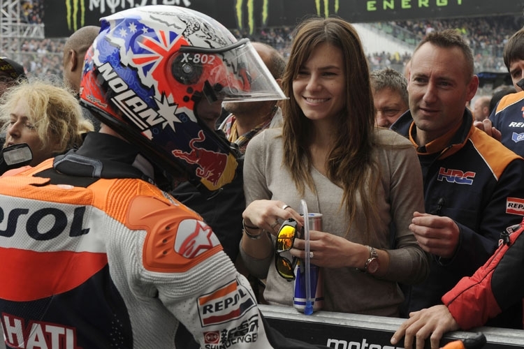 Casey Stoner und Ehefrau Adriana