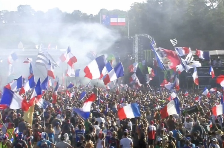 Frankreich gewann 2023 das Motocross der Nationen