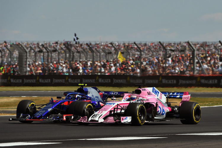 Pierre Gasly und Sergio Pérez