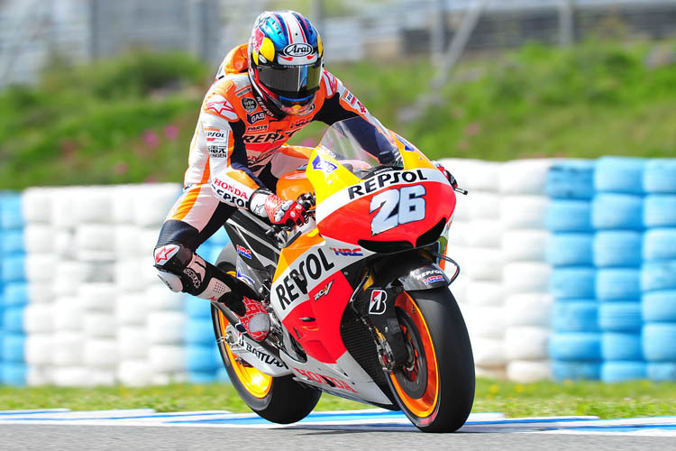 Dani Pedrosa in Jerez