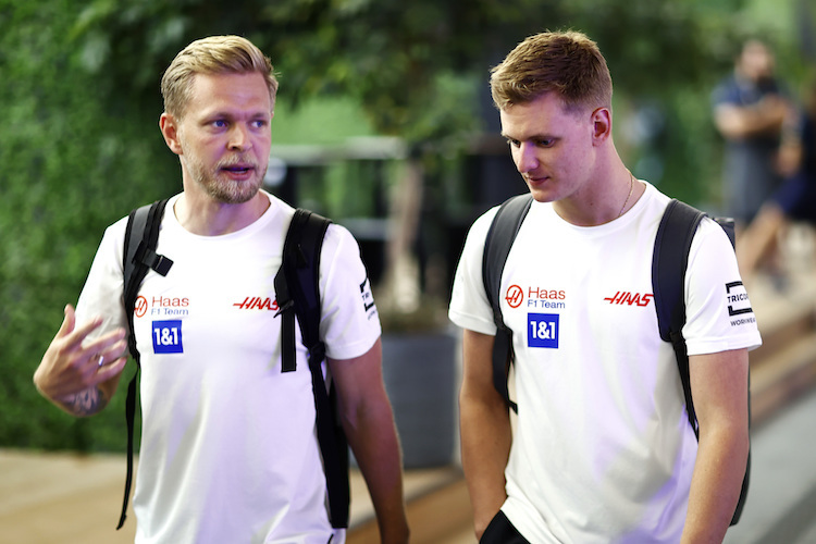 Kevin Magnussen und Mick Schumacher