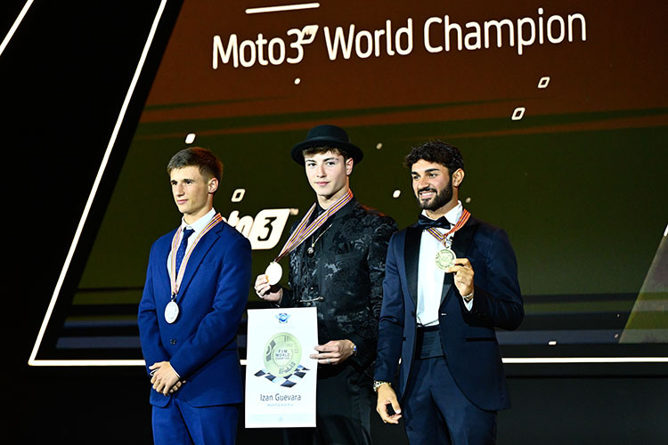 Die besten Moto3-Asse: Garcia, Weltmeister Guevara und Foggia