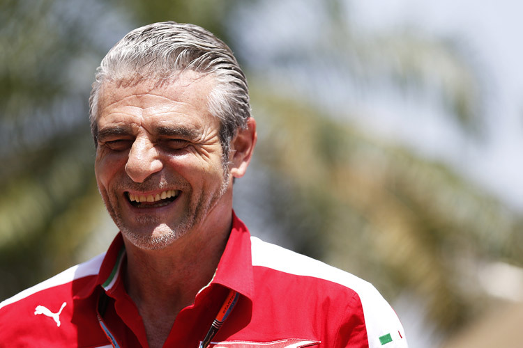 Maurizio Arrivabene hat gut lachen