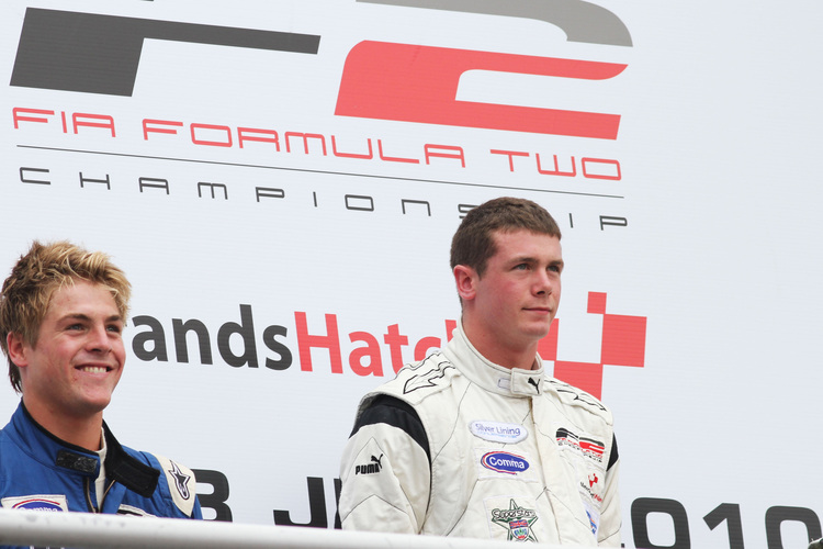 F2-Meister Stoneman (re.) ist bald im Williams unterwegs