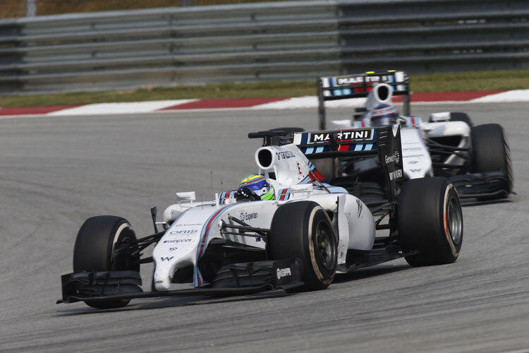 Zwischen Felipe Massa und Valtteri Bottas gab es in Malaysia Stunk