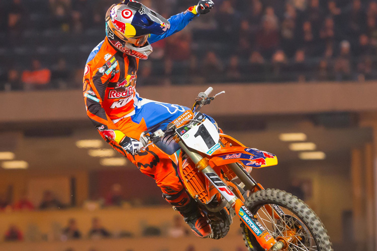 Ryan Dungey übernimmt in Anaheim die Führung in der Supercross-WM