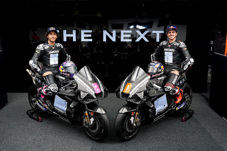 In der MotoGP-WM 2022 sind Bastianini und Di Giannantonio wieder Teamkollegen