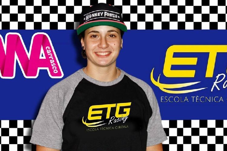 Ana Carrasco startet für das Team ETG-Racing