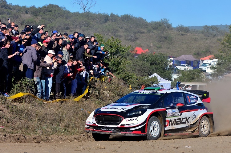 Elfyn Evans begeisterte die Argentinier