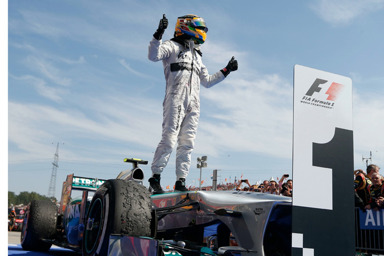 So ungefähr stellt sich das Lewis Hamilton für 2014 vor