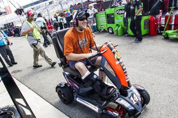 Anfangs September guckte sich Tony Stewart in Richmond um