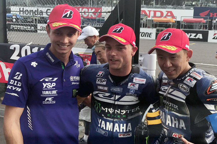 Michael van der Mark, Alex Lowes, Katsuyuki Nakasuga