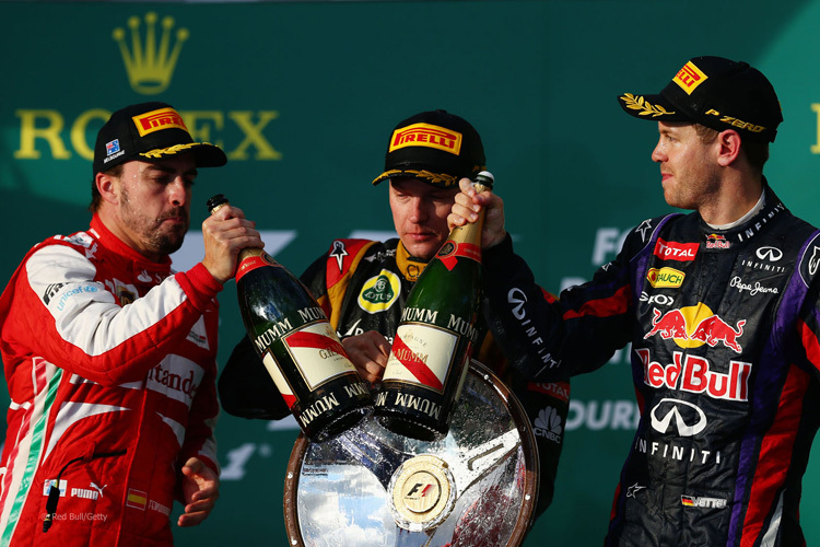 Wer wird 2014 König? Alonso, Räikkönen oder wieder Vettel?