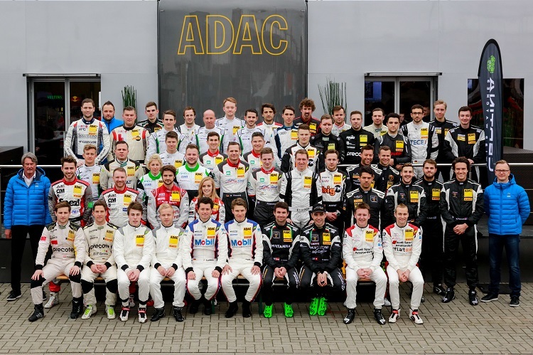 Die Fahrer des ADAC GT Masters Jahrgang 2016