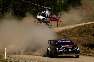 Teilzeitprogrammfahrer Sebastien Ogier übernahm mit seinem Sieg bei der Rallye Chile die WM-Führung)