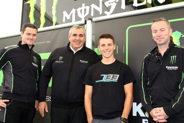 Julien Lieber wird Kawasaki-Werksfahrer