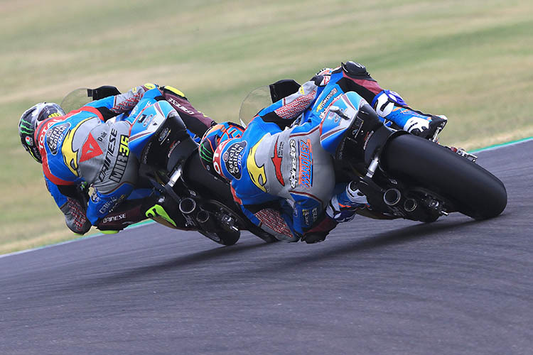 Das Marc VDS-Moto2-Duo: Joan Mir vor Alex Márquez