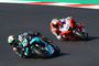 Im Finish: Miller (43) rückte immer näher an Morbidelli (21) heran