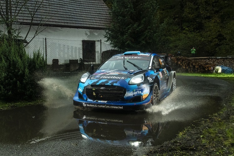 Grégoire Munster fuhr beim zweiten Rally1-Start auf P7