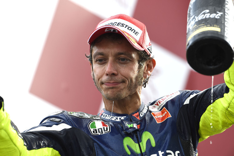 Valentino Rossi: Er ist auch auf Facebook und Twitter der MotoGP-Star Nummer 1