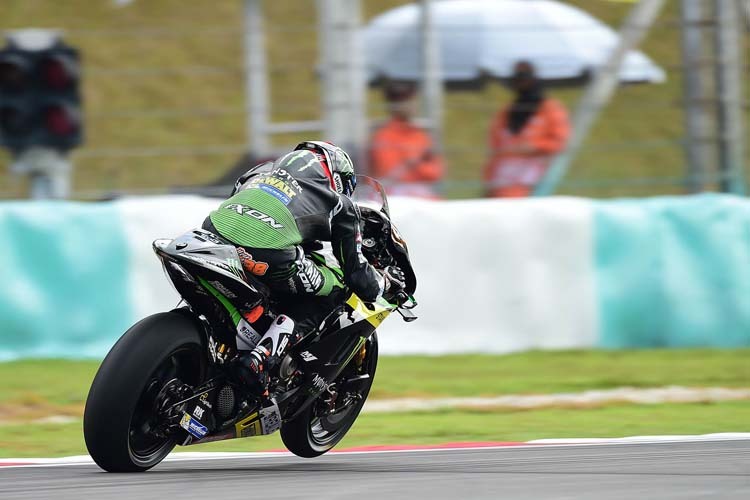 Bradley Smith auf der Tech3-Yamaha in Sepang