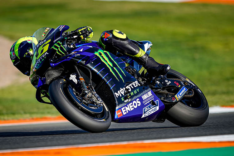 Valentino Rossi in Valencia: nur Rang 14