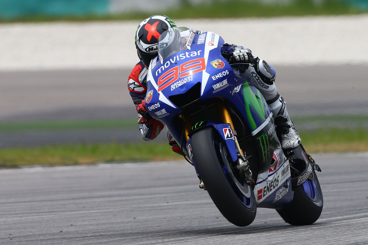 Jorge Lorenzo auf der Movistar-Yamaha in Sepang