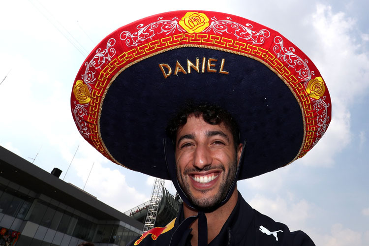 ​Ein Programm wie James Bond: Daniel Ricciardo