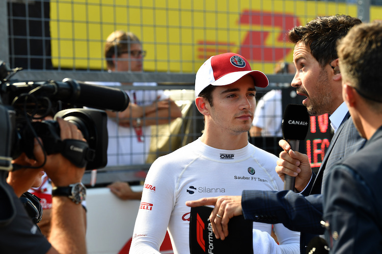 Unter Druck: Ferrari-Junior Charles Leclerc muss sich bereits 2019 beweisen