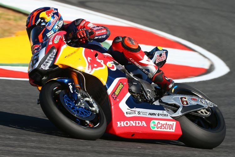 Stefan Bradl in Portugal auf der Red Bull-Honda