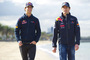 Die Red-Bull-Australier Daniel Ricciardo und Mark Webber