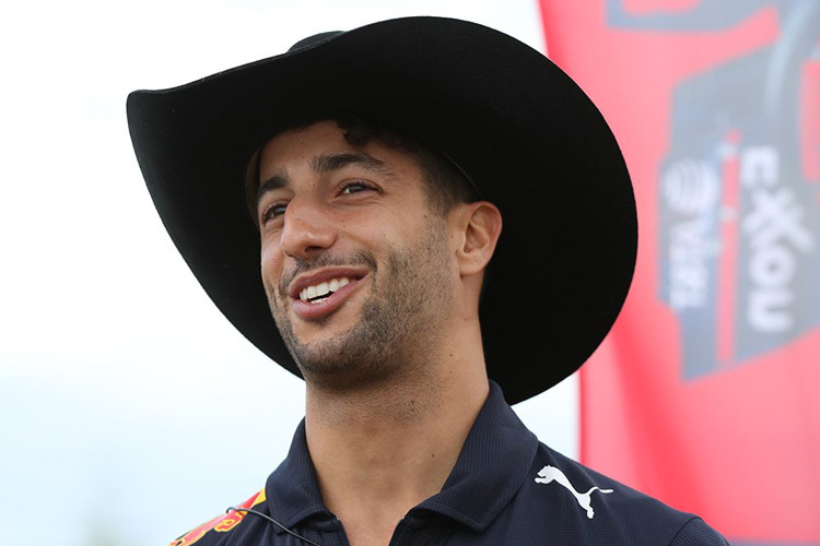 Daniel Ricciardo in Texas