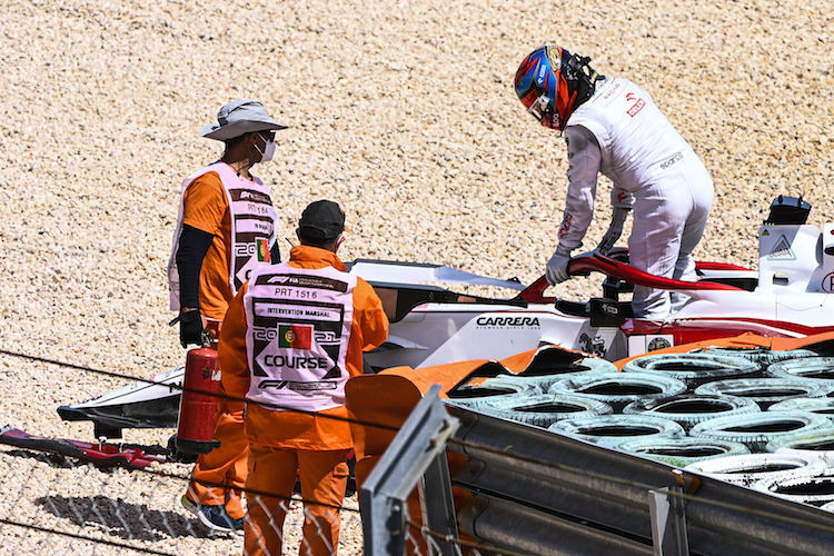 Kimi Räikkönen: Frühes Aus in Portugal