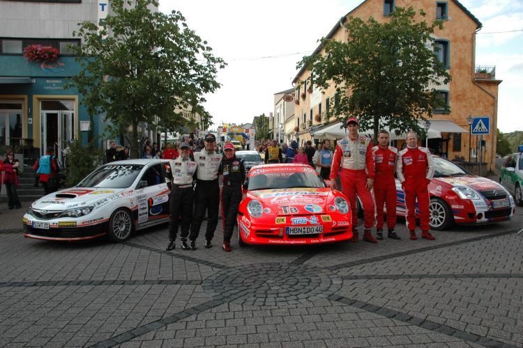 Bei der Eifel-Rallye trafen sich die Veranstalter.