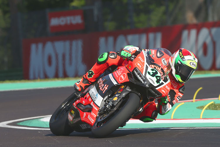 Davide Giugliano hielt auch ein Podium in Imola für möglich