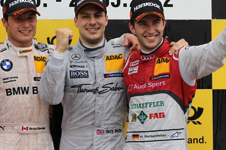 Drei Champions unter sich: Bruno Spengler, Gary Paffett und Mike Rockenfeller