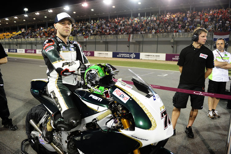 Michael Laverty musste zuhinterst starten