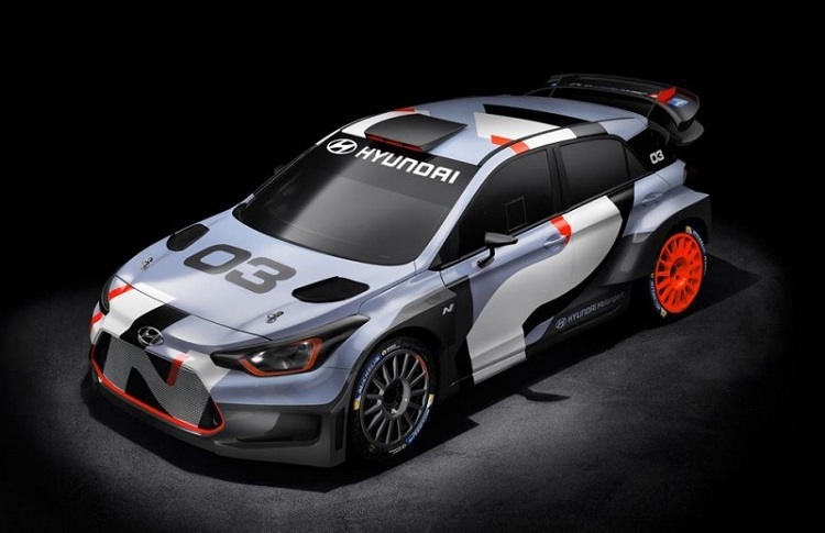 Der neue Hyundai i20 WRC mit fünf Türen auf der IAA