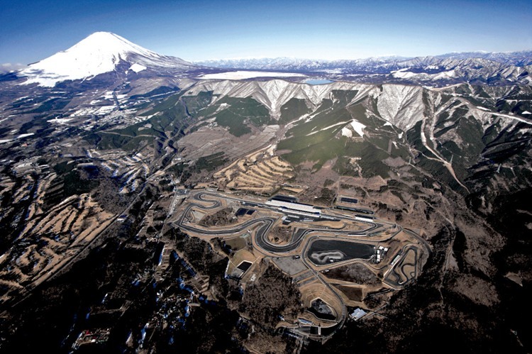 Fujisan und Fuji-Speedway