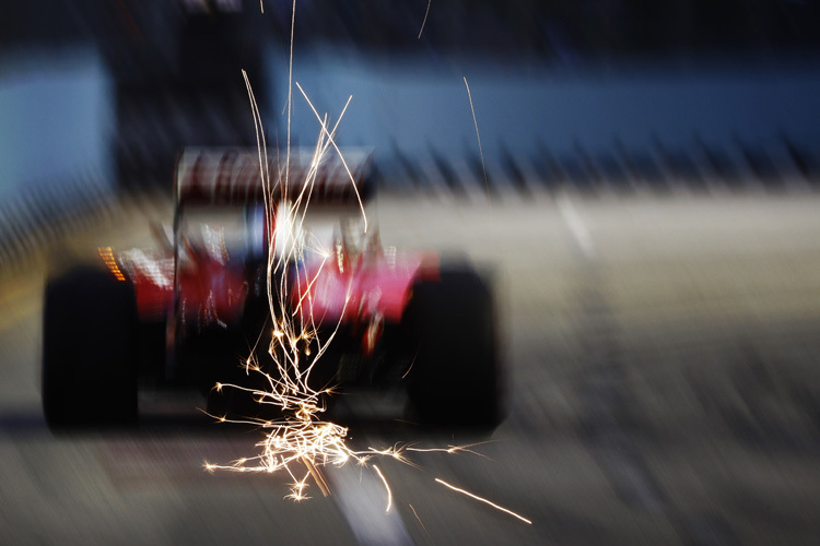 Sebastian Vettel in SIngapur